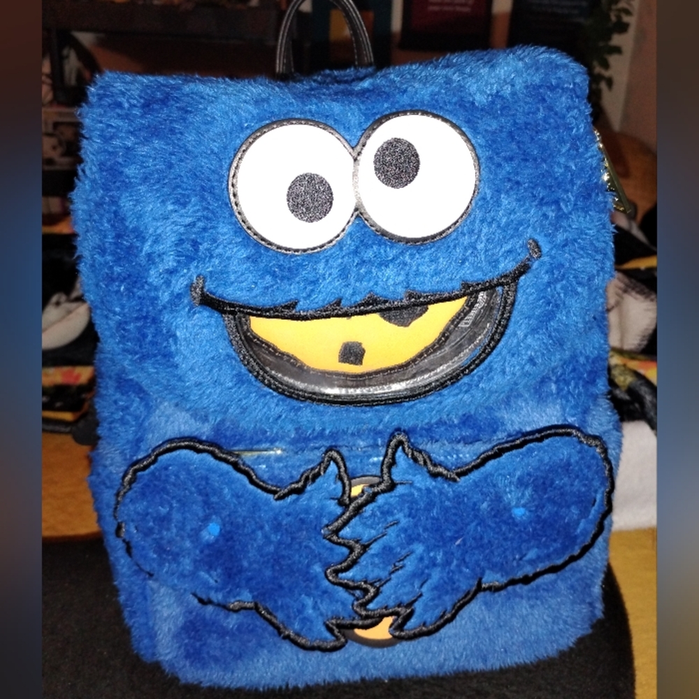 Cookie Monster Loungefly Mini Backpack